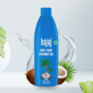 Bajaj 100% Pure Coconut Oil 600ml