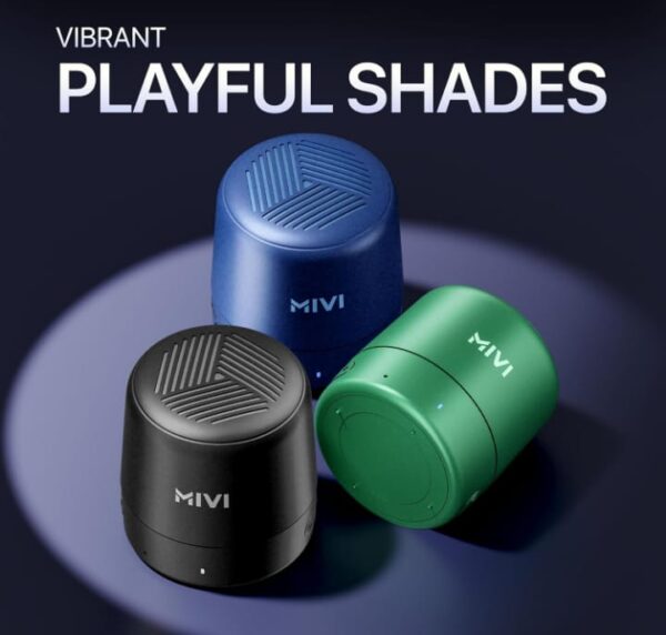 Mivi-Play Bluetooth Speakers- Wireless-12hours Playtime