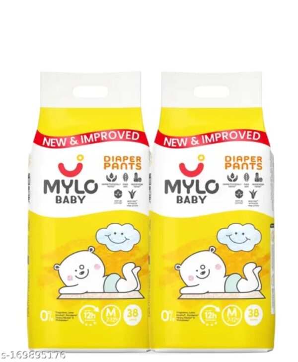 Mylo Baby Diaper Pants- M Size Pack 38